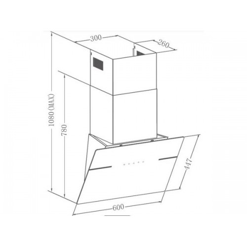 Вытяжка MEFERI AIRBOX60BK ULTRA - Эффективное решение для вашей кухни