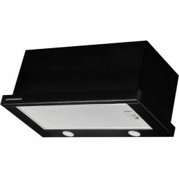 Вытяжка Kuppersberg SLIMTURBO 60 B, 1500 м3/ч, черная, телескопическая, 3 скорости, SKU 23390