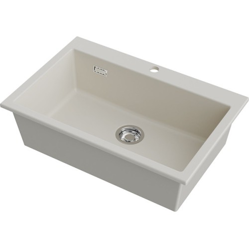 Мойка Omoikiri Omishima 76-CR Matt Natceramic/cream матовый (4997554)