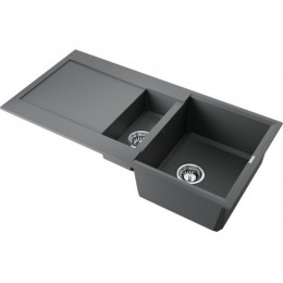 Мойка 34791 Omoikiri Sakaime 100-2-PL Tetogranit 1000х500 мм, 10 мм, 2 чаши