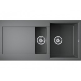 Мойка 34791 Omoikiri Sakaime 100-2-PL Tetogranit 1000х500 мм, 10 мм, 2 чаши