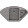 Мойка Gamma Stone GS-9 темно-серый 309 - Качественная кухонная мойка для вашего интерьера