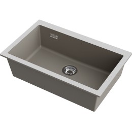 Мойка Omoikiri Omishima 76-U-DG Matt Natceramic/dust grey матовый (4997571)