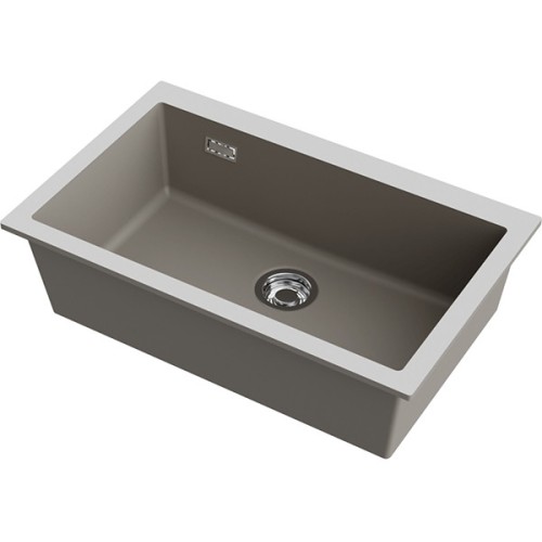 Мойка Omoikiri Omishima 76-U-DG Matt Natceramic/dust grey матовый (4997571)