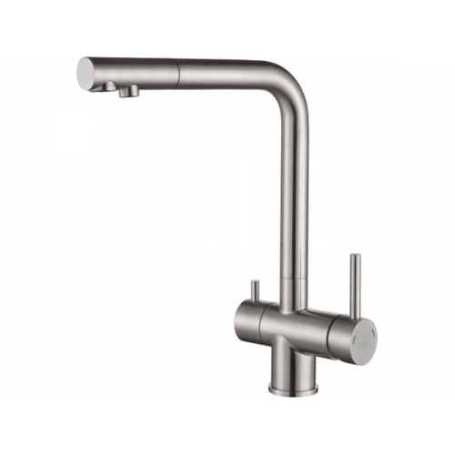 Смеситель Paulmark Skalen SK213020-BS (SS) - Брашированная сталь для стильной кухни
