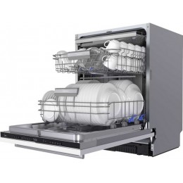Посудомоечная машина Midea MID60S340i, 60 см, 14 комплектов, A++, 47 дБ, AquaStop, WiFi, SKU 26994.