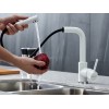 Смеситель Paulmark Kassel Ka214311-WH (431TW) - белый матовый для кухни и ванной комнаты