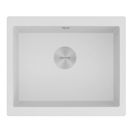 Мойка Paulmark Gera 60 PM205546-WH, гранит, 550x460 мм, 23805