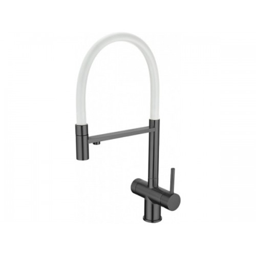 Смеситель Emar ЕС - 7024WHT Dark