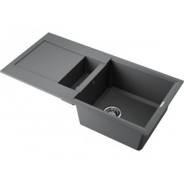Мойка 35009 Omoikiri Sakaime 86-2-PL Tetogranit 860x435 мм с крылом