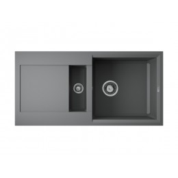 Мойка 35009 Omoikiri Sakaime 86-2-PL Tetogranit 860x435 мм с крылом