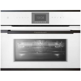 Духовой шкаф Kuppersbusch 32810 CBM 6550.0 W2, 43л, 1000Вт, гриль, белое стекло