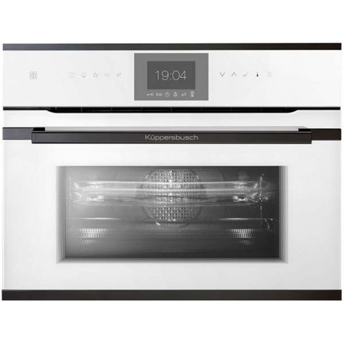 Духовой шкаф Kuppersbusch CBM 6550.0 W2 компактный с СВЧ - идеальное решение для вашей кухни