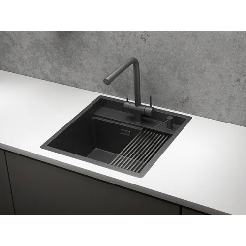Мойка Granula KS-5051, черный матовый