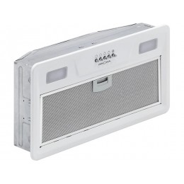 Вытяжка KRONA KATE 600 white PB V2, 52,5 см, 700 м³/ч, белая, полновстраиваемая, SKU 31621