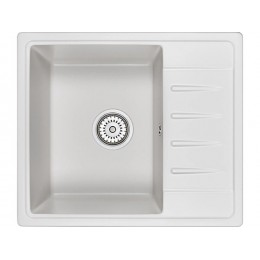 Мойка Granula ST-5803, 37121, врезная, кварцевая, прямоугольная, 1 чаша, 580х500 мм