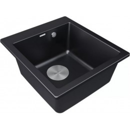 Мойка Paulmark Kante 45 PM104651-BLM, гранит, 465x510 мм, SKU 23722