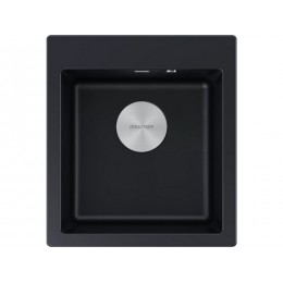 Мойка Paulmark Kante 45 PM104651-BLM, гранит, 465x510 мм, SKU 23722