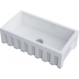 Мойка Omoikiri Mikura 83-WH 34222 Natceramic 840x460 мм белый глянец
