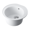 Мойка Omoikiri Miya 50-R-WH из Тетогранита, белая - Купить по лучшей цене