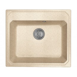 Мойка Dr.Gans КАРДИНАЛ 570 терра, SKU 26322, мрамор, 1 чаша, 570x500 мм