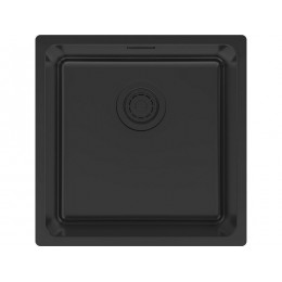 Мойка Paulmark Yuni 44 uni YU44-MBN, 440x440 мм, нержавеющая сталь, 1 чаша, SKU 26622