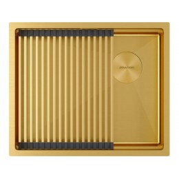 Мойка Paulmark 30924, 54 см, нержавеющая сталь, 1 чаша, 200 мм глубина