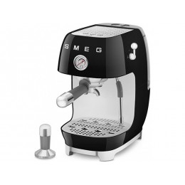 Кофемашина SMEG ECF03BLEU 33226, рожковая, 15 бар, 1.6 л, капучинатор