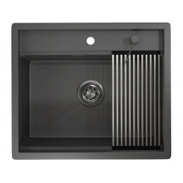 Мойка Granula KS-6051, графит матовый