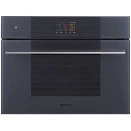Духовой шкаф SMEG SO4104S4PG 60 см, 41 л, пар, TFT-дисплей, нептун грей, SKU 29628