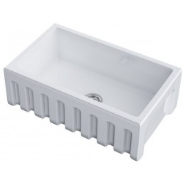 Мойка 34229 Omoikiri Mikura 76 Natceramic 760x460 мм белая глянцевая