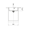 Мойка Franke MRG 610-54 FTL черный матовый с вент-автоматом (114.0696.194) - Купить в интернет-магазине