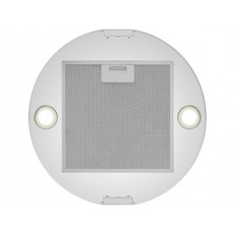 Вытяжка MEFERI TUBE40WH ISLA 850 м³/ч, белая, 40 см, 3 скорости, 29429