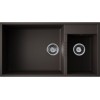 Мойка Omoikiri Tedori 85-2-U-ES из Tetogranit в цвете Espresso - купить по выгодной цене