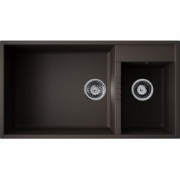 Мойка 34933 Omoikiri Tedori 85-2-U-ES 850x465mm Tetogranit