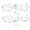 СВЧ-печь SMEG FMI120B3 встраиваемая - стильное решение для вашей кухни
