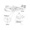 Варочная панель Franke FSM 804 I B BK (108.0606.110) индукционная - купить в интернет-магазине с доставкой