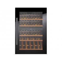 Винный шкаф Kuppersbusch FWK 2800.0 S3, SKU 32936, черное стекло, 52 бутылки, LED освещение
