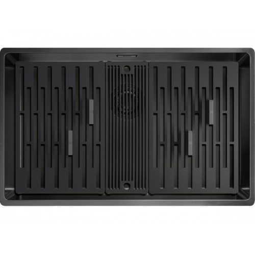 Мойка Franke BXM 210/110-68 Premium F-INOX, антрацит, вентиль-автомат - купить в интернет-магазине