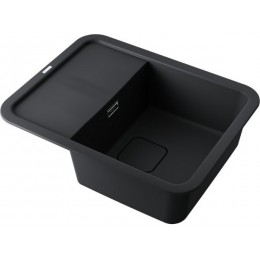 Мойка 34637 Omoikiri Tasogare 65-BL Artgranit 650x510 мм, врезная, черный