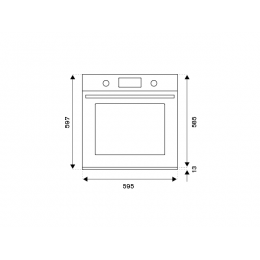 Духовой шкаф Bertazzoni F6011MODPTC 76л, медь, конвекция, 11 режимов, A++