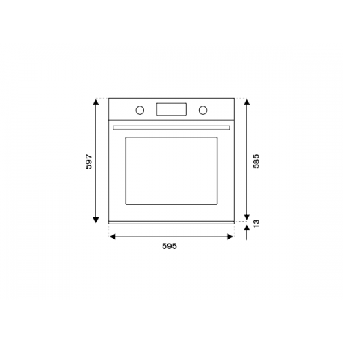 Духовой шкаф Bertazzoni F6011MODPTC - Элегантность и Высокая Производительность для Вашей Кухни