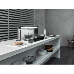 Вытяжка Falmec DOWNDRAFT GLASS BLACK 120, SKU 24939, AISI304, сенсор, 950 м³/ч