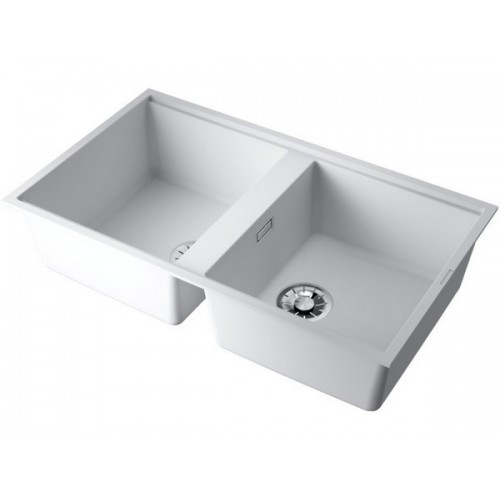 Мойка Omoikiri Kitagawa 83-2-U-WH Artceramic белая - купить в интернет-магазине