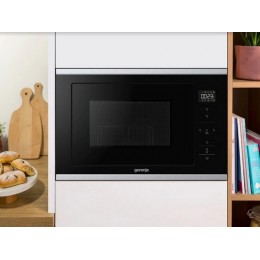 СВЧ-печь Gorenje BMX251SG2BG 25л, 900Вт, встраиваемая, черная, SKU 35841