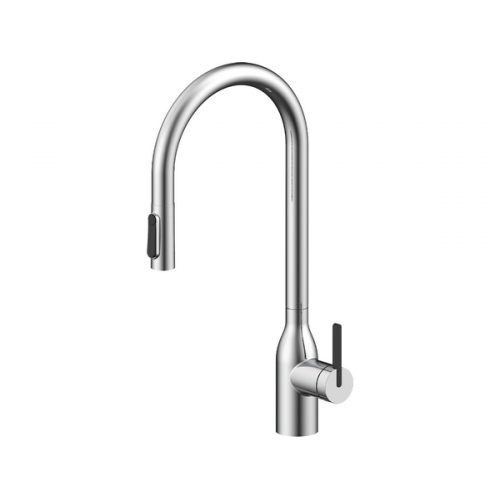 Смеситель Paulmark Universal UN213880-BS – Брашированная сталь, стиль и надежность для вашей кухни
