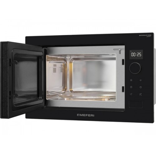 СВЧ-печь MEFERI MMO6025BK COMFORT - Встраиваемая микроволновая печь с современным дизайном и функциями