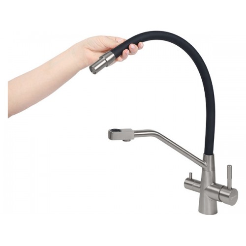 Смеситель Arona ARM 305 SATIN нержавеющая сталь
