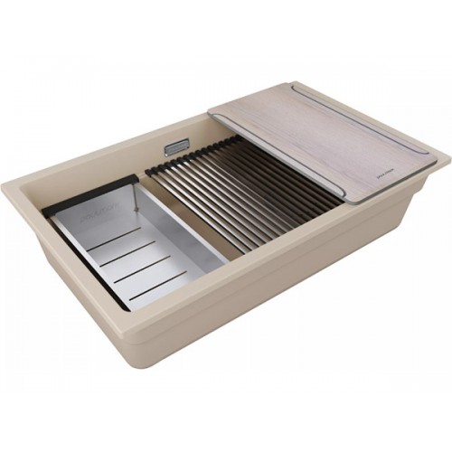 Мойка Paulmark Lumi-multi sink 74 uni LU-MULTI 74-LA, латте