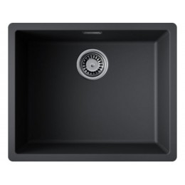 Мойка 35048 Omoikiri Yamakawa 55T-Integra-BL Tetogranit 548x448 мм черный
